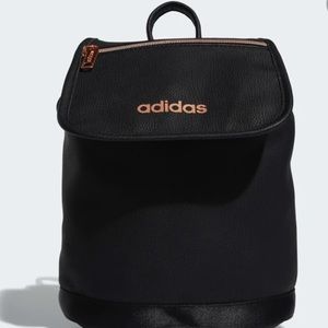 ADIDAS black drawstring backpack